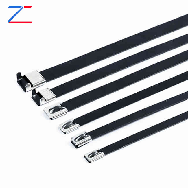 பூசப்பட்ட எல் கொக்கி துருப்பிடிக்காத எஃகு கேபிள் டைஸ் தொழில்துறை ஃபாஸ்டெனிங்கிற்கான சிறந்த தேர்வாக அமைகிறது?